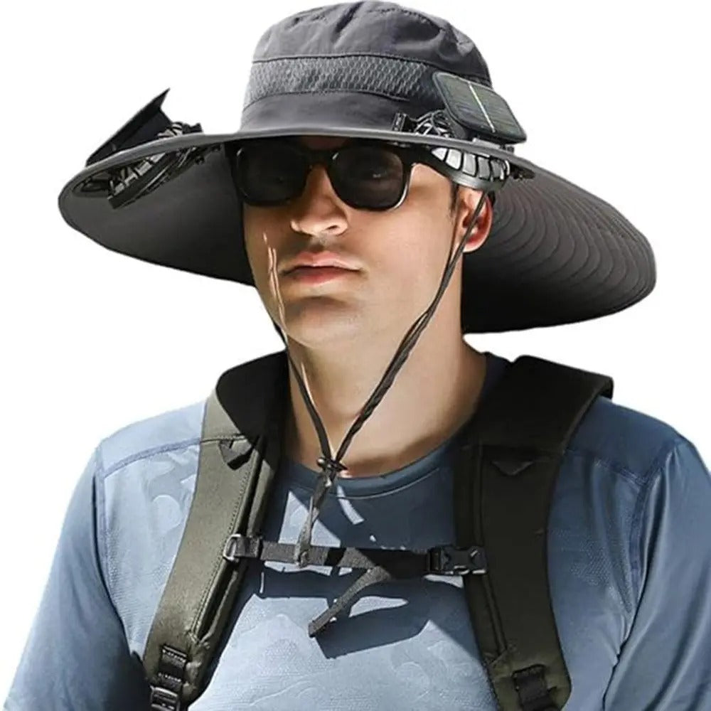 Solar Cooling Hat