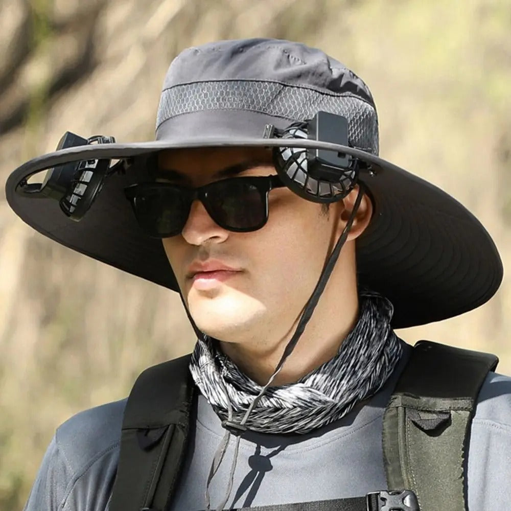 Solar Cooling Hat