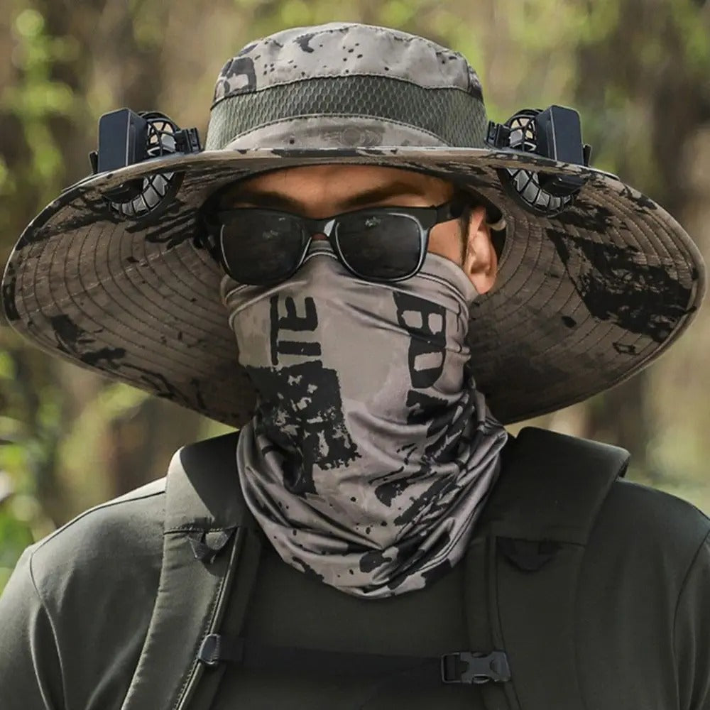 Solar Cooling Hat