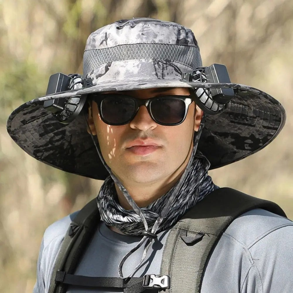Solar Cooling Hat