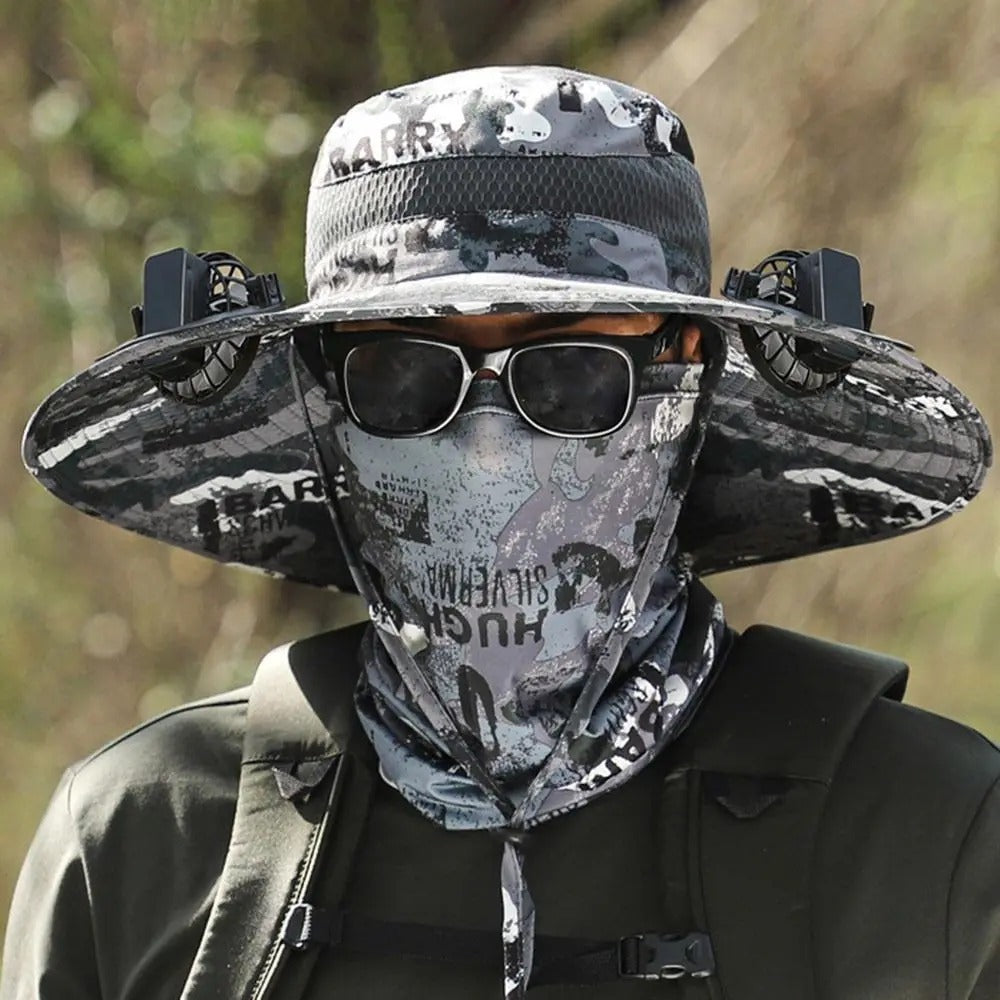 Solar Cooling Hat