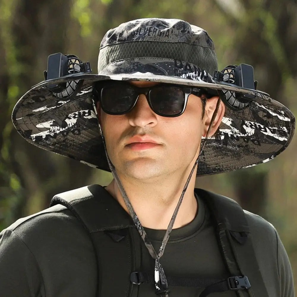 Solar Cooling Hat