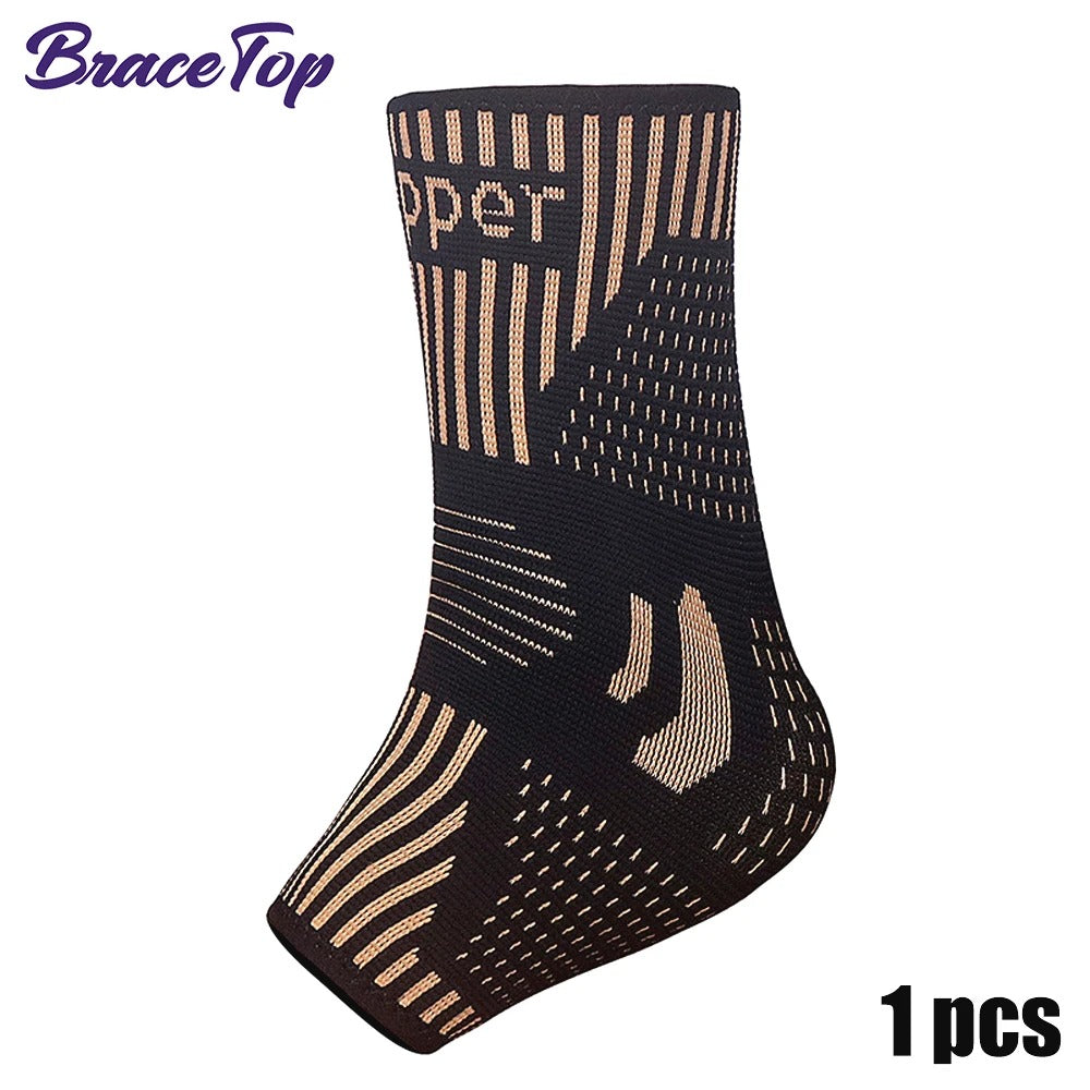 Copper Infused Ankle Compression Sleeve