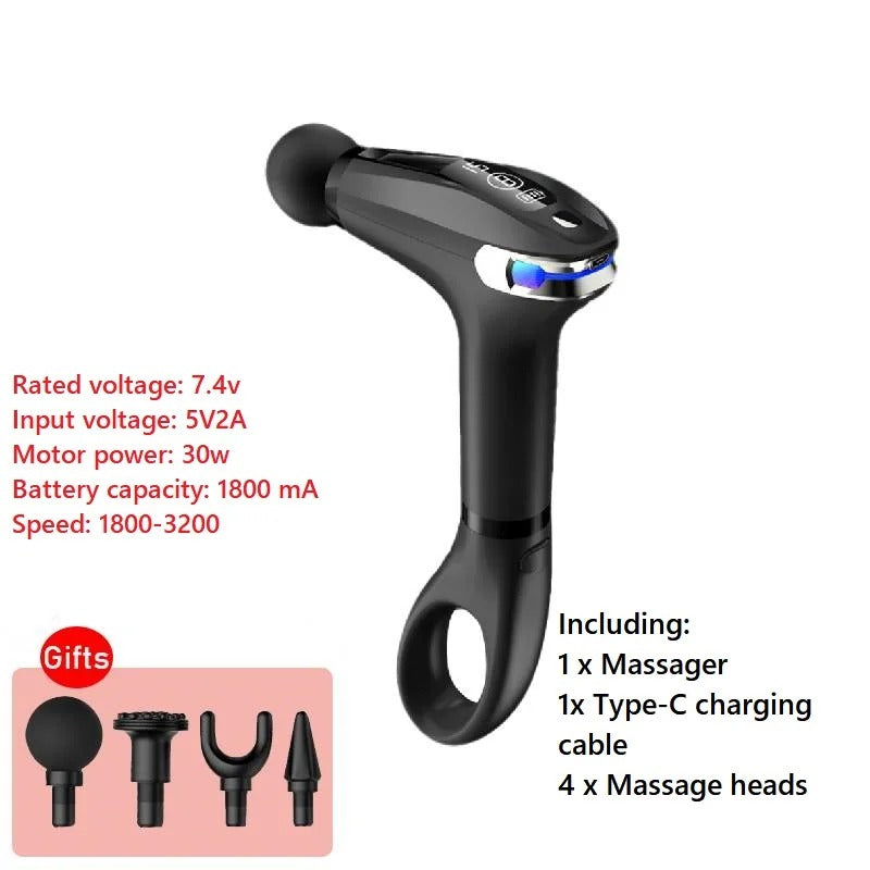 Massage Gun w/ Back Extension