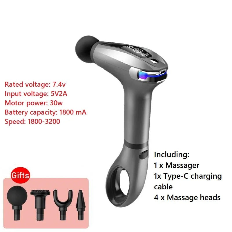 Massage Gun w/ Back Extension