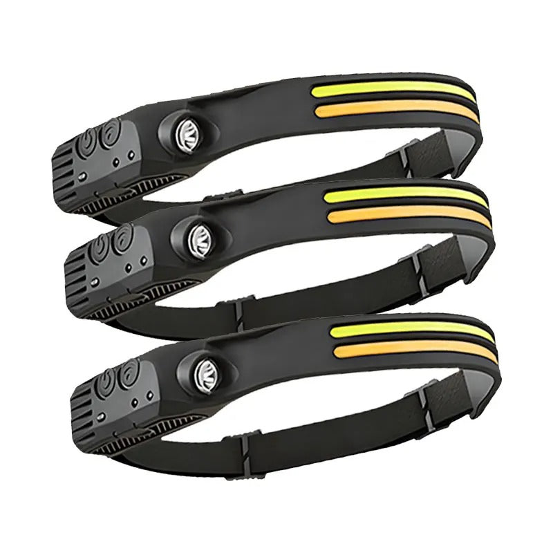 LED Headlamp w/ Motion Sensor