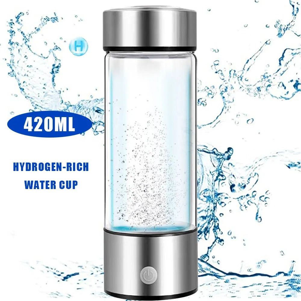 Hydrogen Generating Water Bottle 420ml.