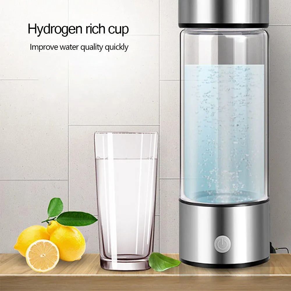 Hydrogen Generating Water Bottle 420ml.