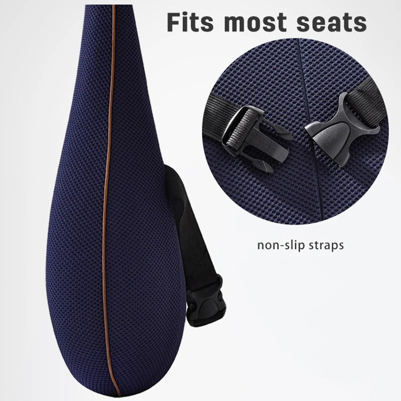 Memory Foam Lumbar Support Seat Cushion