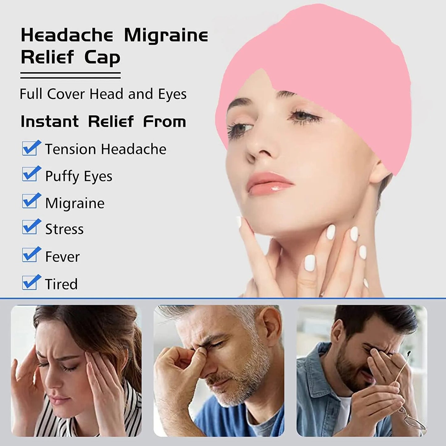 Migraine Relief Cap