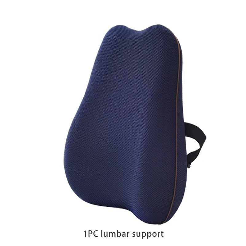 Memory Foam Lumbar Support Seat Cushion